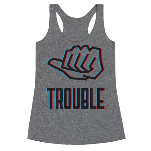 Double Trouble 2 Racerback Tank Top