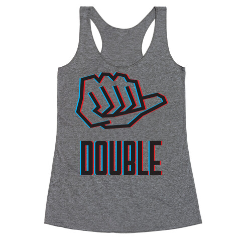 Double Trouble 1 Racerback Tank Top