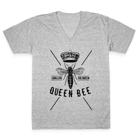Queen Bee V-Neck Tee Shirt