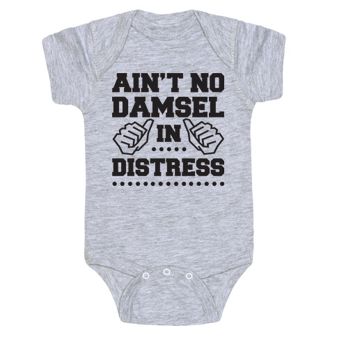 Ain't No Damsel Baby One-Piece