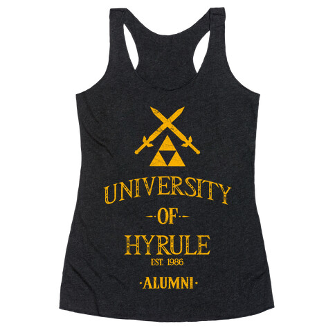 University of Hyrule Alumni Racerback Tank Top