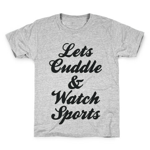 Cuddle & Sports Kids T-Shirt