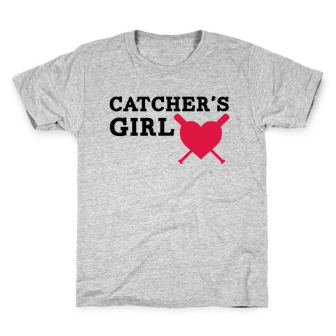 Catcher's Girl Kids T-Shirt