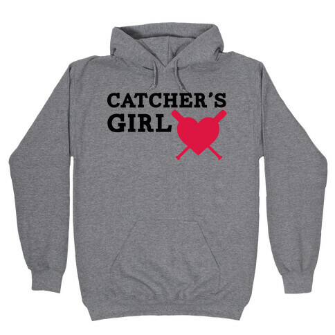 Catcher's Girl Hooded Sweatshirt