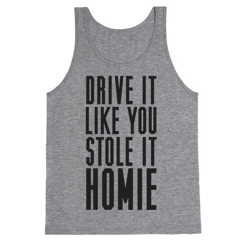 Drive It Tank Top