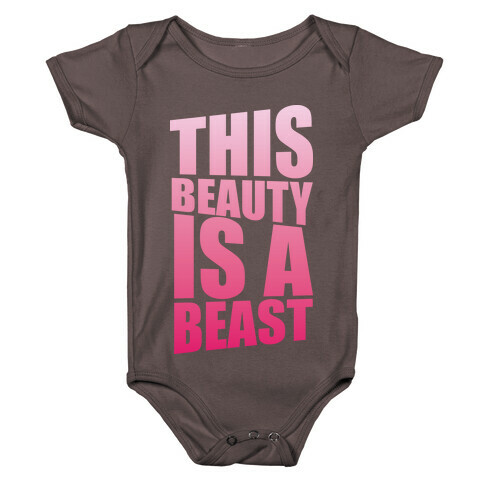 This Beauty is a Beast Baby One-Piece