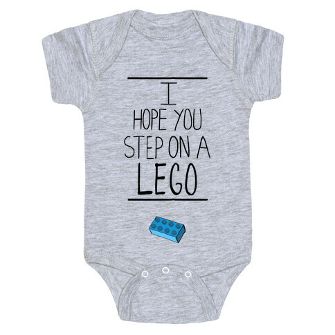 I Hope You Step on a Lego Baby One-Piece