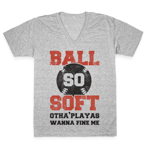 Ball So Soft V-Neck Tee Shirt