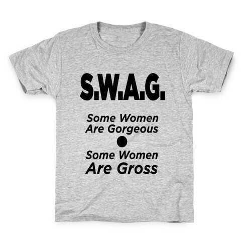 S.W.A.G. (Tank) Kids T-Shirt