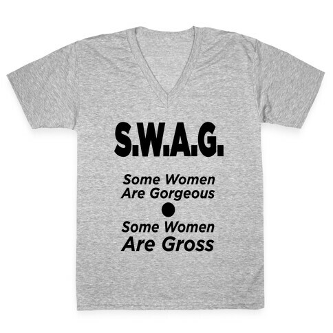 S.W.A.G. (Tank) V-Neck Tee Shirt