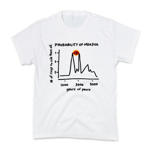 Probability of Mordor Kids T-Shirt
