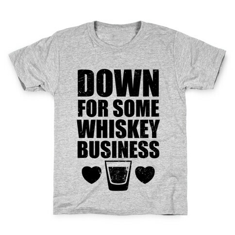 Whiskey Business (Tank) Kids T-Shirt
