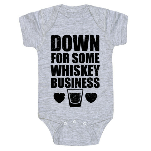 Whiskey Business (Tank) Baby One-Piece