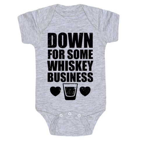 Whiskey Business (Tank) Baby One-Piece