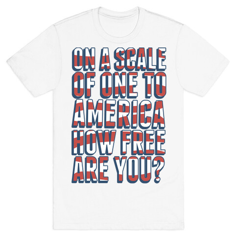 On a Scale of One to America T-Shirt