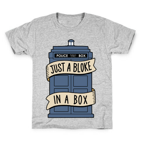 Just a Bloke In a Box Kids T-Shirt