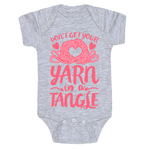 Don't Get Your Yarn in a Tangle Baby One-Piece
