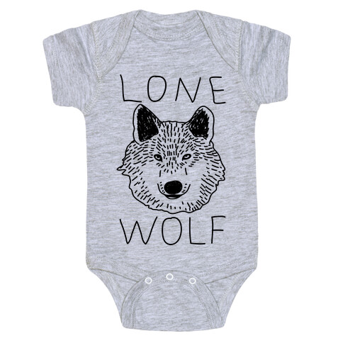 Lone Wolf Baby One-Piece