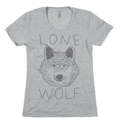 Lone Wolf Womens T-Shirt