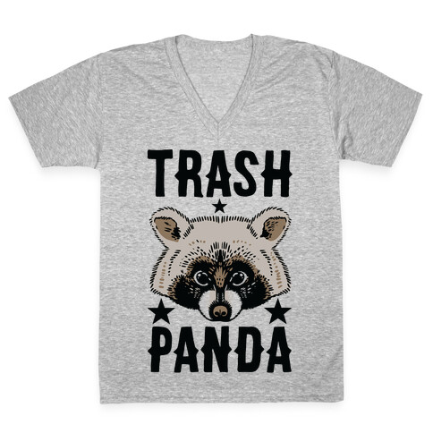 Trash Panda V-Neck Tee Shirt