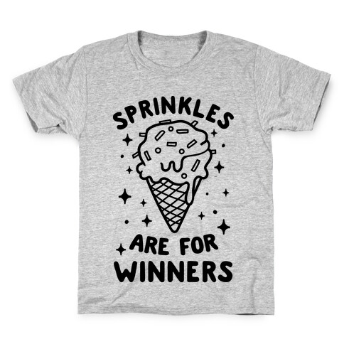 Sprinkles Are For Winners Kids T-Shirt