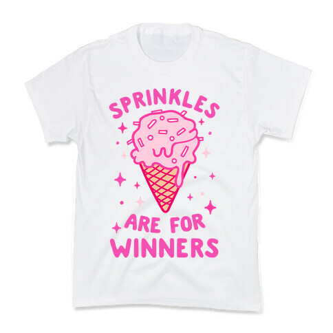 Sprinkles Are For Winners Kids T-Shirt