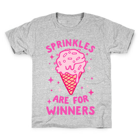 Sprinkles Are For Winners Kids T-Shirt