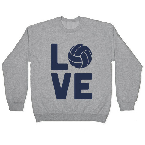 Love Volleyball (Athletic V-Neck) Pullover