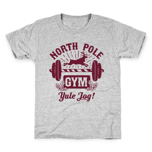 North Pole Gym Kids T-Shirt