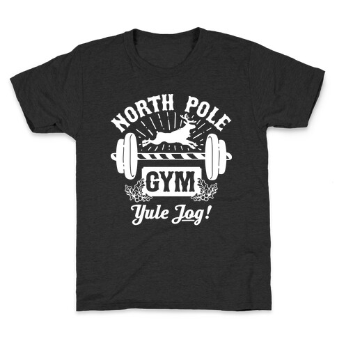 North Pole Gym Kids T-Shirt