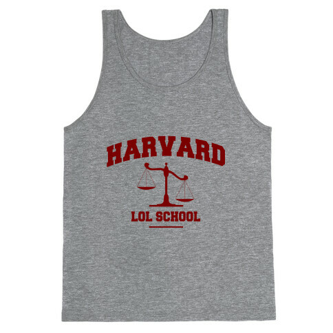 Harvard LOL School Tank Top