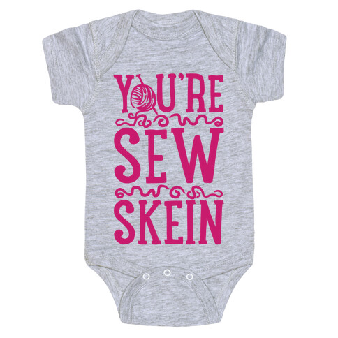 You're Sew Skein Baby One-Piece