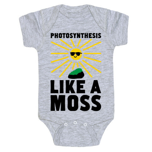 Photosynthesis Like A Moss Baby One-Piece