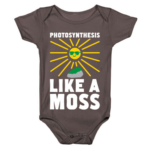 Photosynthesis Like A Moss Baby One-Piece