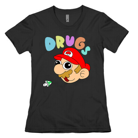 Mario On Drugs Womens T-Shirt