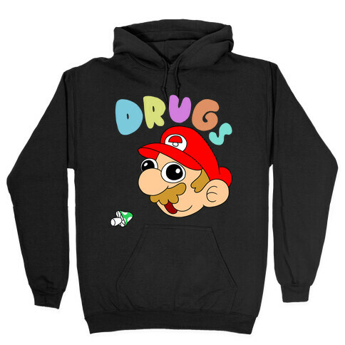 Mario On Drugs Hooded Sweatshirt