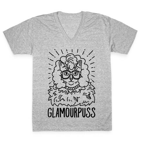 Glamourpuss V-Neck Tee Shirt