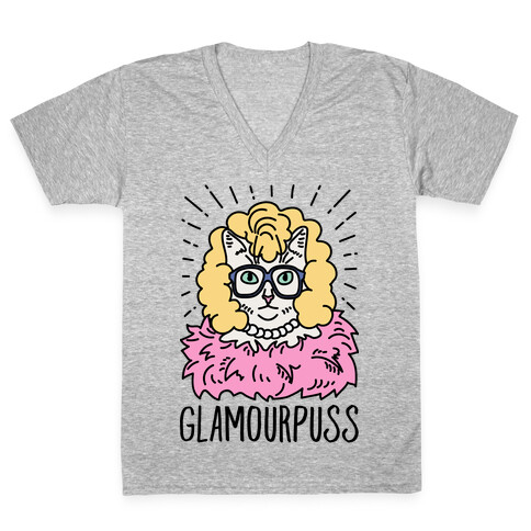 Glamourpuss V-Neck Tee Shirt