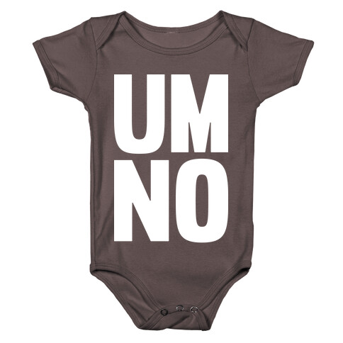 Um No Baby One-Piece