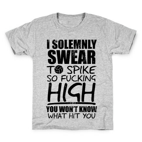 Swear to Spike (Tank) Kids T-Shirt