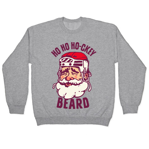 Ho Ho Ho-ckey Beard Pullover