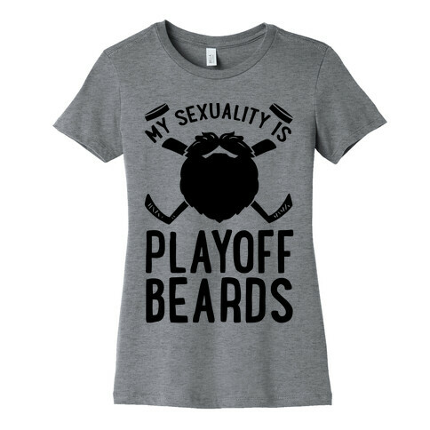 My Sexuality is Playoff Beards Womens T-Shirt