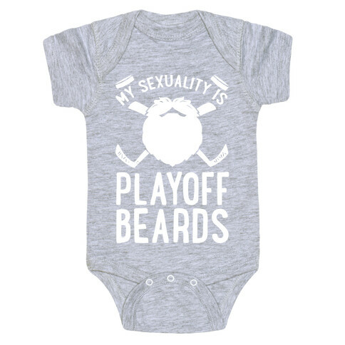 My Sexuality is Playoff Beards Baby One-Piece