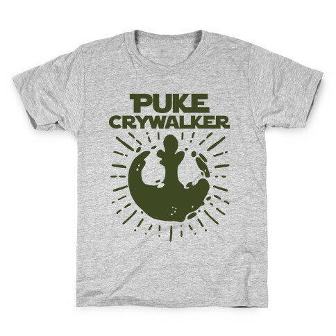 Puke Crywalker  Kids T-Shirt