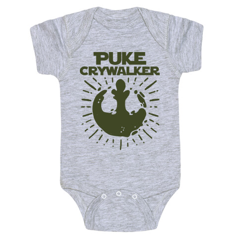 Puke Crywalker  Baby One-Piece