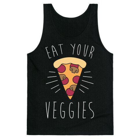 Eat Your Veggies (Pizza) Tank Top
