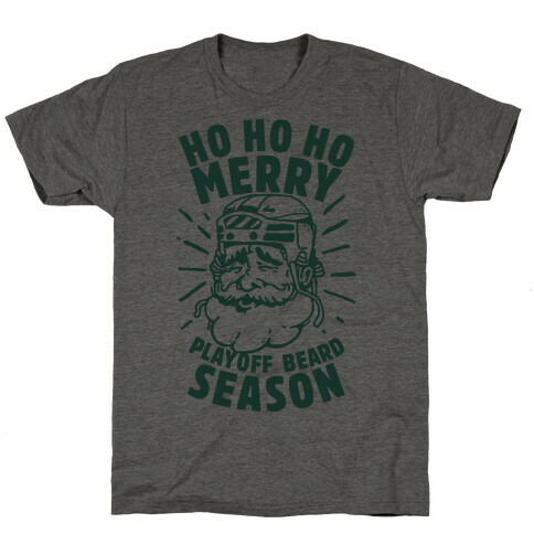 Merry Playoff Beard Season T-Shirt