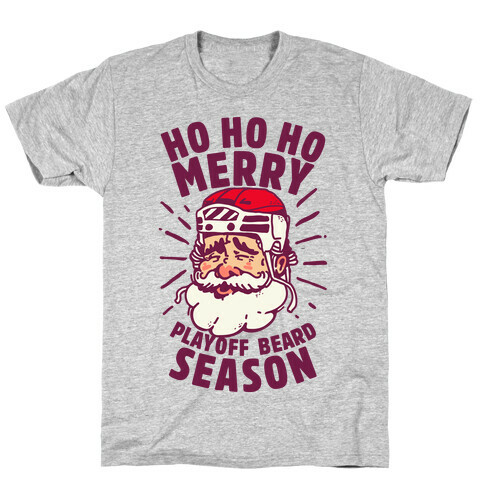 Merry Playoff Beard Season T-Shirt