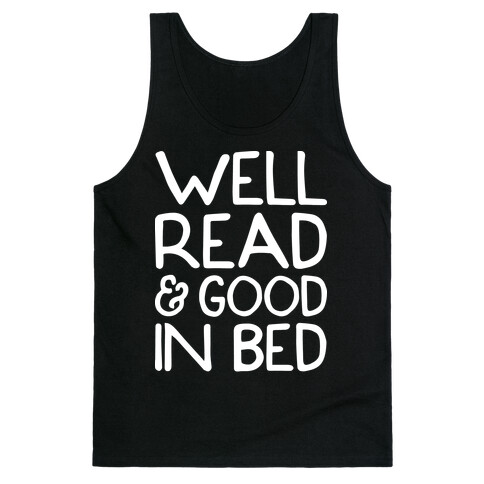 Well Read And Good In Bed Tank Top