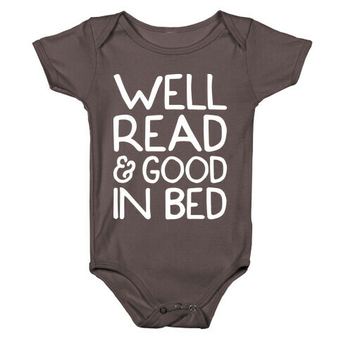 Well Read And Good In Bed Baby One-Piece